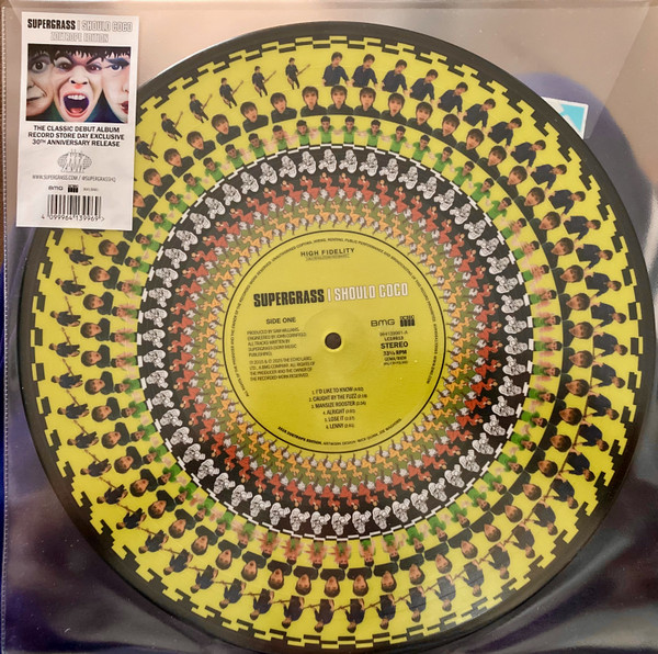Supergrass - I Should Coco (RSD2025 - Limited 30th Anniversary Edition - Zoetrope Vinyl) [Vinyl] | BMG (964139961) - 3