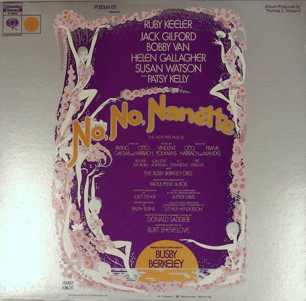 Various - No, No, Nanette (Original Cast Recording) | Columbia Masterworks (S 30563) - 2 Various - No, No, Nanette (Original Cast Recording) | Columbia Masterworks (S 30563) - 2