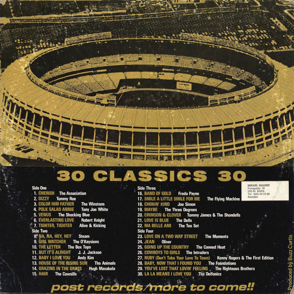 Various - WQXI Solid Gold | Post Records (POST 79) - 3 Various - WQXI Solid Gold | Post Records (POST 79) - 3