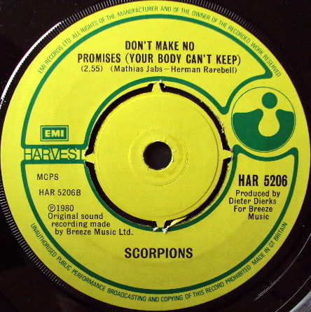 Scorpions - Make It Real | Harvest (HAR 5206) - 4