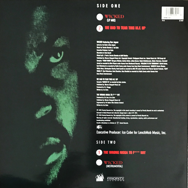 Ice Cube - Wicked | 4th & Broadway (12 BRW 282) - 2 Ice Cube - Wicked | 4th & Broadway (12 BRW 282) - 2