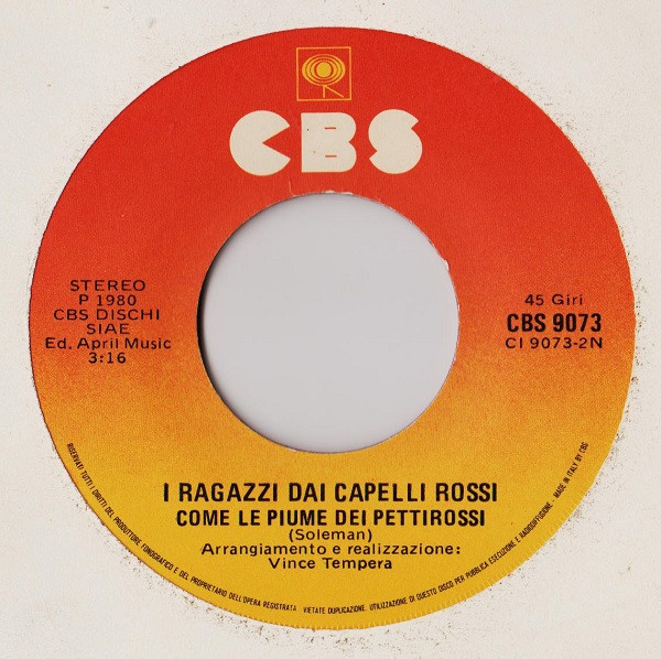 I Ragazzi Dai Capelli Rossi - Anna Dai Capelli Rossi | CBS (CBS 9073) - 4
