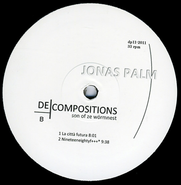 Jonas Palm - Decompositions | Djuring Phonogram (dp11) - 4