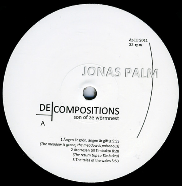 Jonas Palm - Decompositions | Djuring Phonogram (dp11) - 3