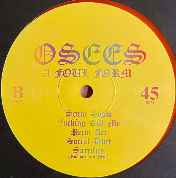 Thee Oh Sees - A Foul Form | Castle Face (CF 147) - 4