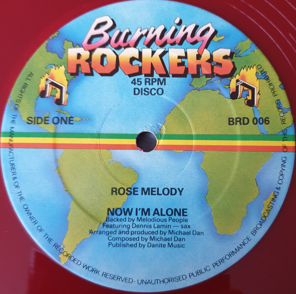 Rose Melody - Now I'm Alone | Burning Rockers (BRD 006) - main