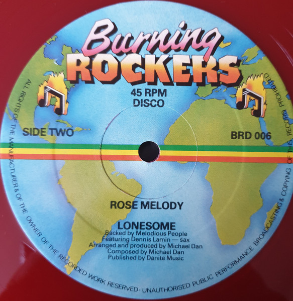 Rose Melody - Now I'm Alone | Burning Rockers (BRD 006) - 2