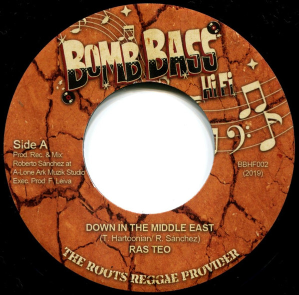 Ras Teo - Down In The Middle East | Bomb Bass HiFi (BBHF002) - main Ras Teo - Down In The Middle East | Bomb Bass HiFi (BBHF002) - main