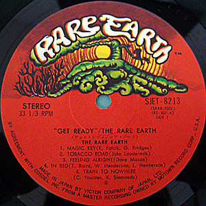 Rare Earth - Get Ready | Rare Earth (SJET-8213) - 2 Rare Earth - Get Ready | Rare Earth (SJET-8213) - 2