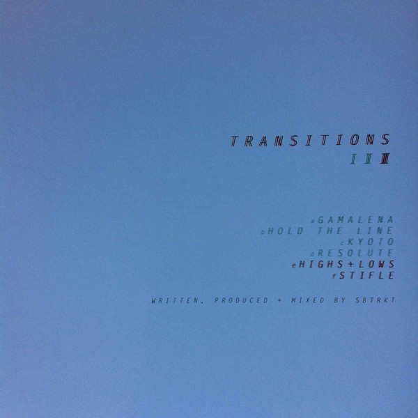 SBTRKT - Transitions III | Young Turks (YT114) - 3