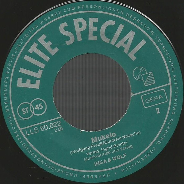 Inga & Wolf - Auf Ein Bier / Mukelo | Elite Special (LLS 60.022)