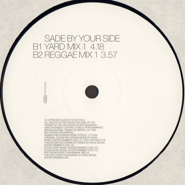 Sade - By Your Side | Epic (669999 6) - 4 Sade - By Your Side | Epic (669999 6) - 4