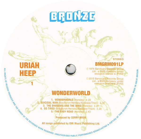 Uriah Heep - Wonderworld | BMG (BMGRM091LP) - 3