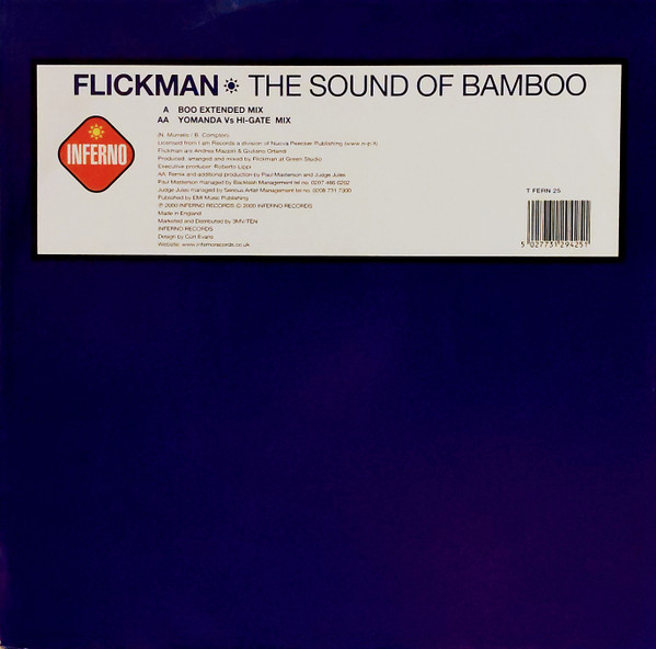Flickman - The Sound Of Bamboo | Inferno (T FERN 25) - 2
