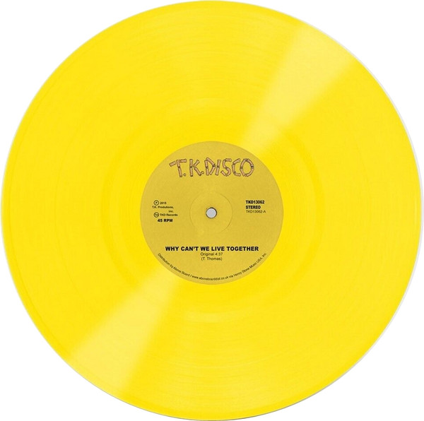 Timmy Thomas - Why Can't We Live Together | T.K. Disco (TKD13062) - main