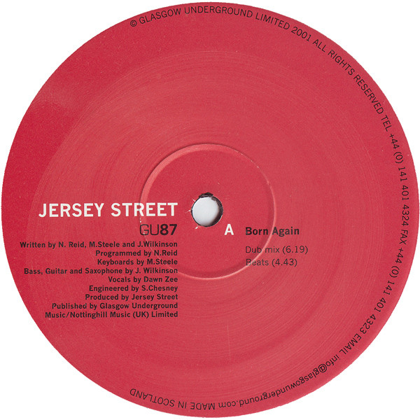 Jersey Street - Born Again | Glasgow Underground (GU87) - 2 Jersey Street - Born Again | Glasgow Underground (GU87) - 2