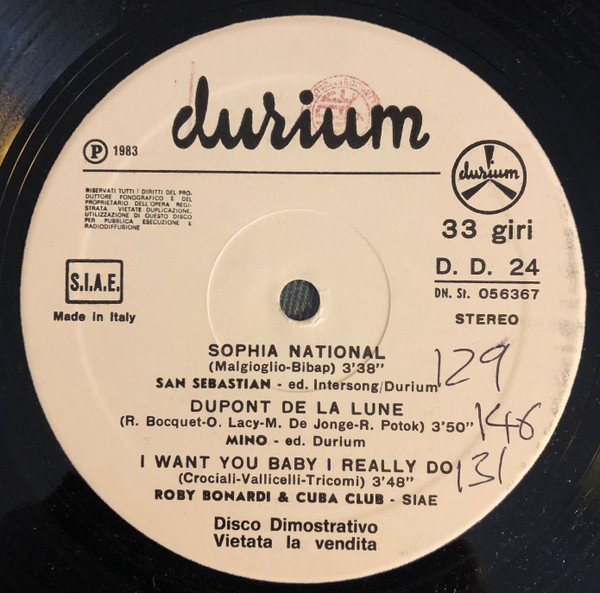 Various - Disco Dimostrativo | Durium (D.D. 24)