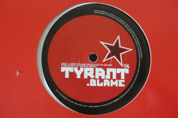 Blame - Tyrant / Prophecy | Charge (CHARGE030)