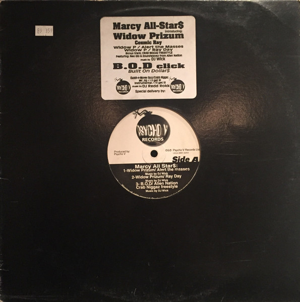 Marcy All Star$ / B.O.D. Click - Alert The Masses / Crab Niggaz | Psycho V Records (none) - main
