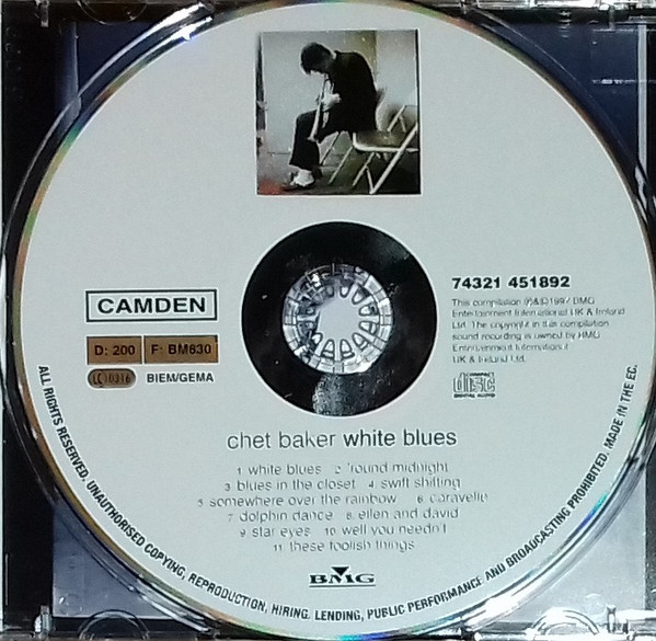 Chet Baker - White Blues | Camden (74321 451892) - 3