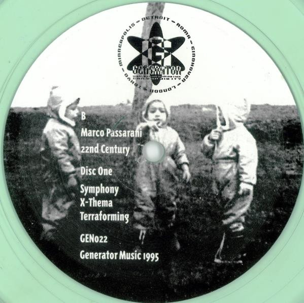 Marco Passarani - 22nd Century | Generator Records (GEN022) - 2 Marco Passarani - 22nd Century | Generator Records (GEN022) - 2