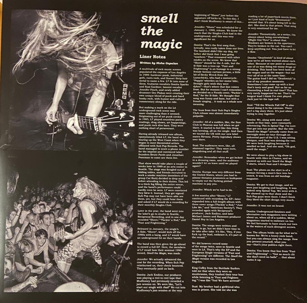 L7 - Smell The Magic | Sub Pop (SP 1379) - 3