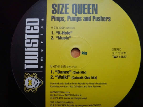 Size Queen - Pimps, Pumps And Pushers | Twisted America Records (TW2-11527) - 4