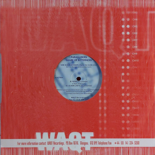 Paragliders - Share Of Bitterness | WAQT Recordings (WAQT004) - 4