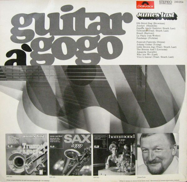James Last - Guitar À Gogo | Polydor (249 204) - 2 James Last - Guitar À Gogo | Polydor (249 204) - 2
