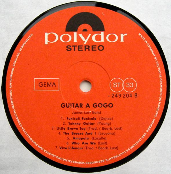 James Last - Guitar À Gogo | Polydor (249 204) - 4 James Last - Guitar À Gogo | Polydor (249 204) - 4