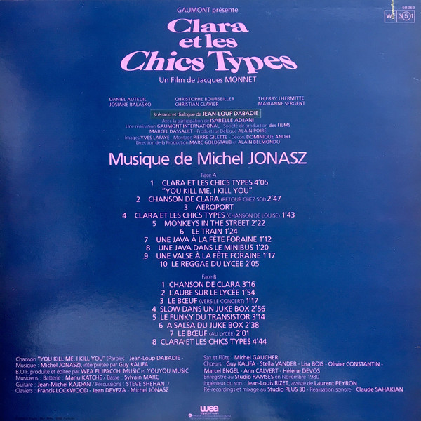 Michel Jonasz - Clara Et Les Chics Types, Bande Originale Du Film | Wewantsounds () - 2