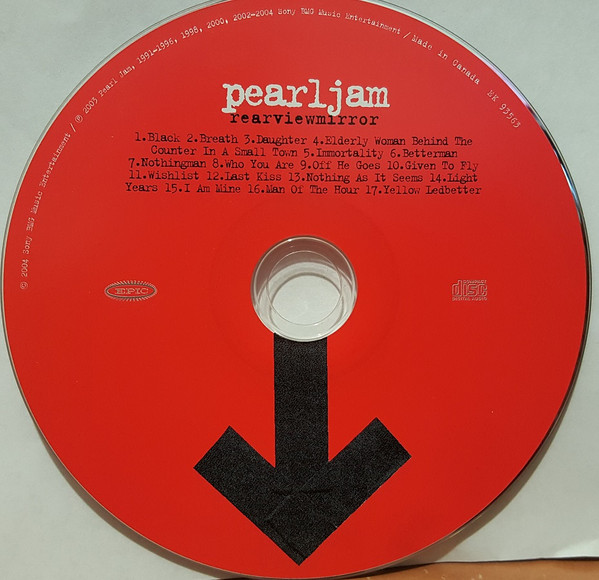 Pearl Jam - Rearviewmirror (Greatest Hits 1991-2003) (2CD) [CD] | Epic (93535) - 3