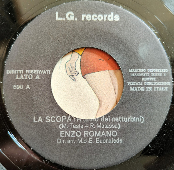 Enzo Romano - La Scopata / Peppe 'O Beat | L.G. Records (LG 690) - 2