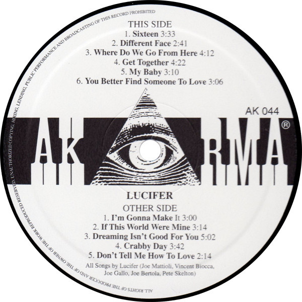 Lucifer - Lucifer | Akarma (AK 044) - 3