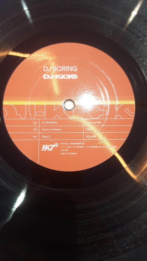 DJ Boring - DJ-Kicks | !K7 Records (KLP7441) - main