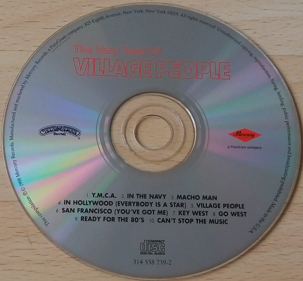 Village People - The Very Best Of Village People | Casablanca (314 558 739-2) - 3