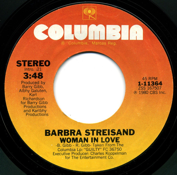 Barbra Streisand - Woman In Love | Columbia (1-11364) - main