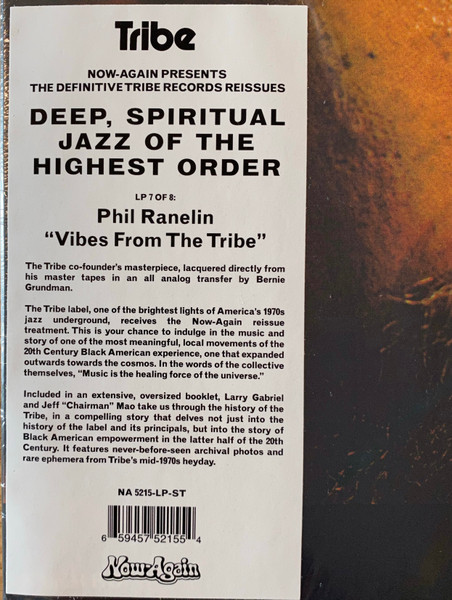 Phil Ranelin - Vibes From The Tribe | Now-Again Records (NA 5215) - 2 Phil Ranelin - Vibes From The Tribe | Now-Again Records (NA 5215) - 2