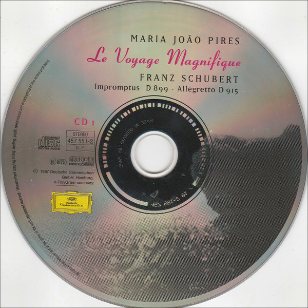 Maria-João Pires , Franz Schubert - Le Voyage Magnifique (Schubert • Impromptus) | Deutsche Grammophon (457 550-2) - 4 Maria-João Pires , Franz Schubert - Le Voyage Magnifique (Schubert • Impromptus) | Deutsche Grammophon (457 550-2) - 4