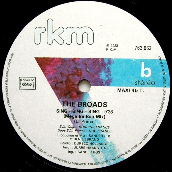 The Broads - Sing - Sing - Sing | RKM (762.662) - 4 The Broads - Sing - Sing - Sing | RKM (762.662) - 4
