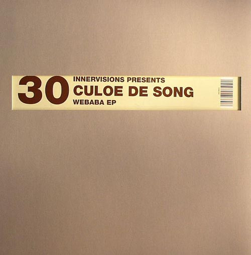 Culoe De Song - Webaba EP | Innervisions (IV30)