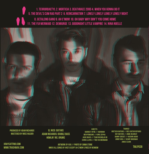 X Ray Cat Trio - Love, Blood & Monsters | Trash Wax (TWLP038)