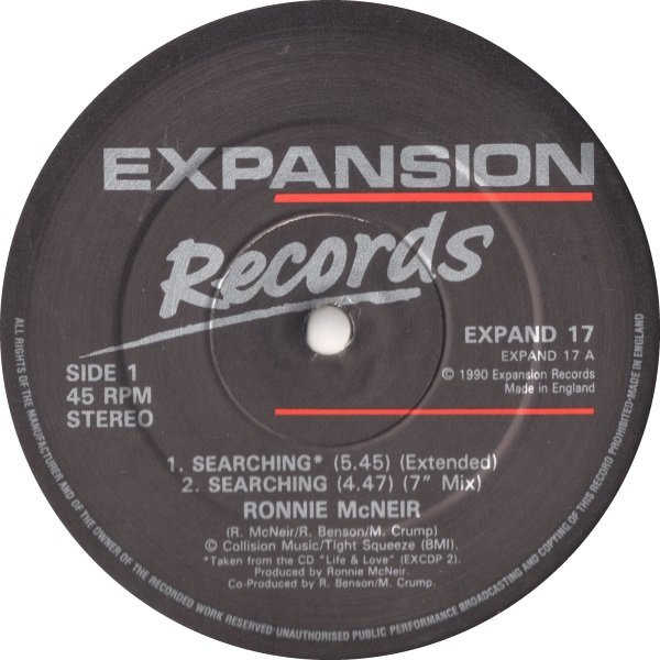 Ronnie McNeir - Searching | Expansion (EXPAND 17)