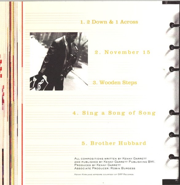 Kenny Garrett - Songbook | Warner Bros. Records (9362-46551-2) - 2