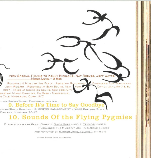 Kenny Garrett - Songbook | Warner Bros. Records (9362-46551-2) - 4