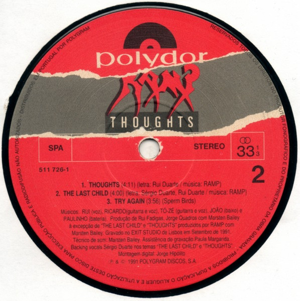 Ramp - Thoughts | Polydor (511726 1) - 4