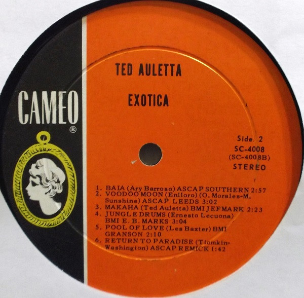Ted Auletta And His Orchestra - Exotica | Cameo (SC 4008) - 4