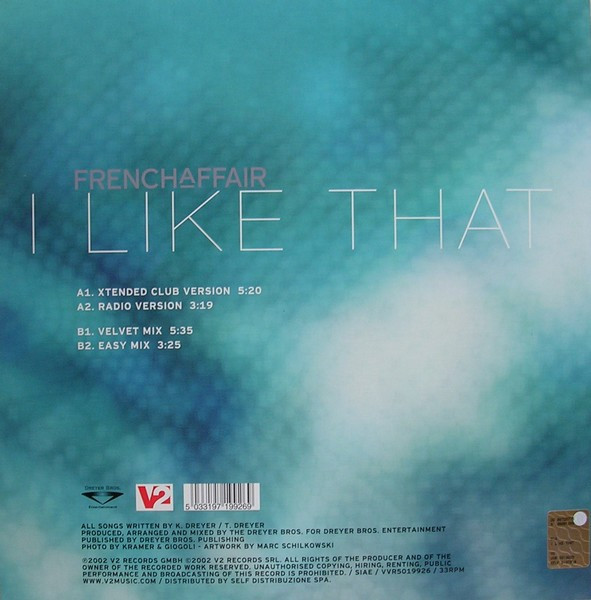 French Affair - I Like That | V2 (VVR5019926) - main French Affair - I Like That | V2 (VVR5019926) - main
