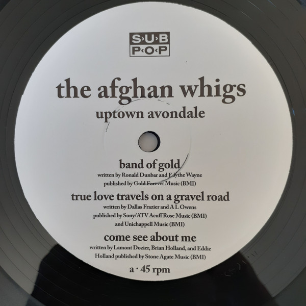 The Afghan Whigs - Uptown Avondale | Sub Pop (SP175) - 2