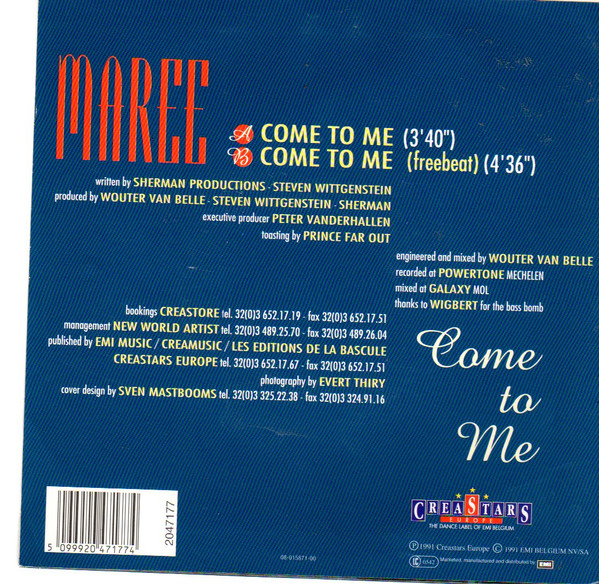 Maree - Come To Me | Creastars Europe (2047177) - 2 Maree - Come To Me | Creastars Europe (2047177) - 2